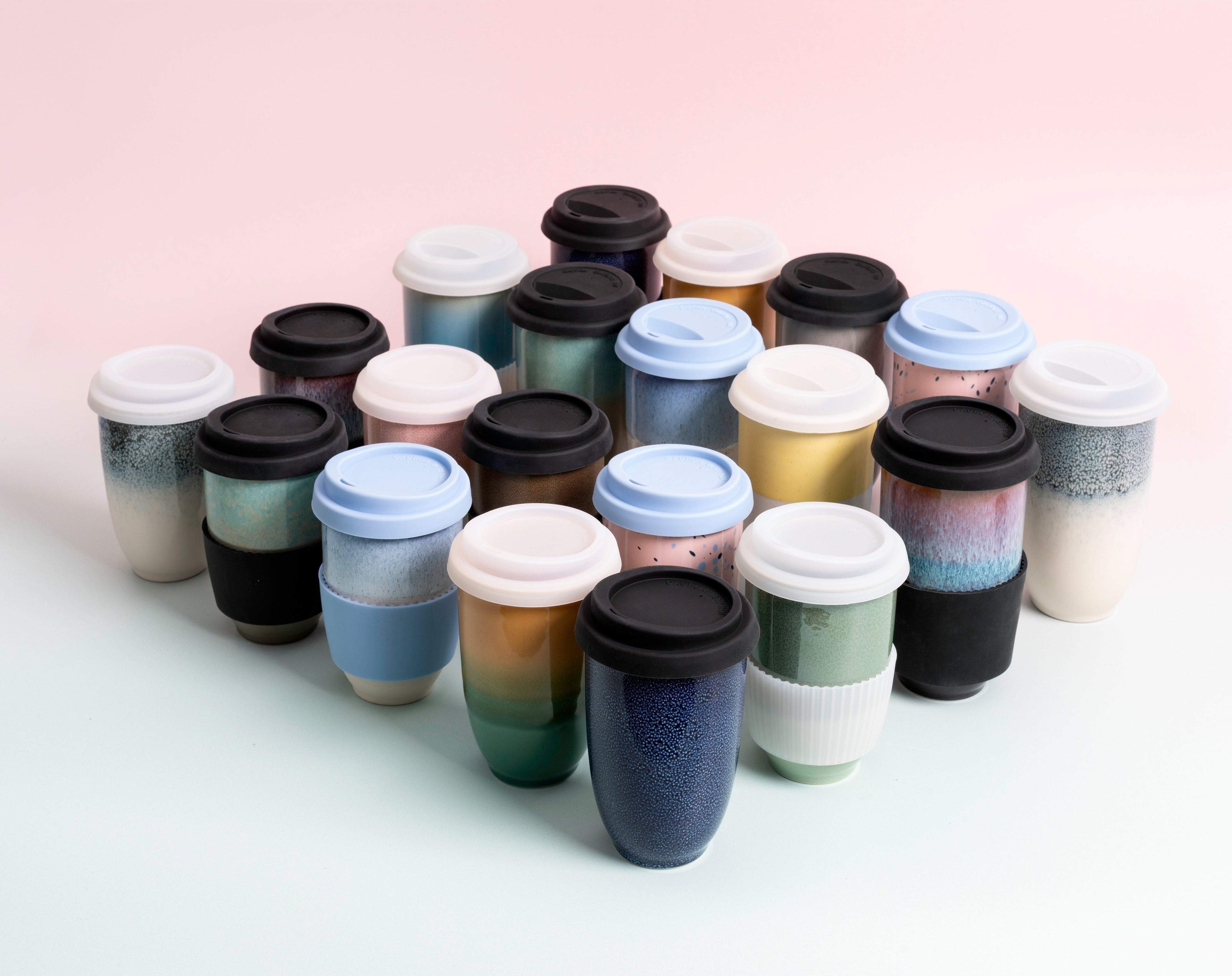 Clear Lid and Sleeve for 12oz cup